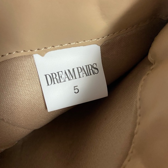 Dream Pairs Sz 5 Light Blue Denim High Boots - Picture 2 of 10